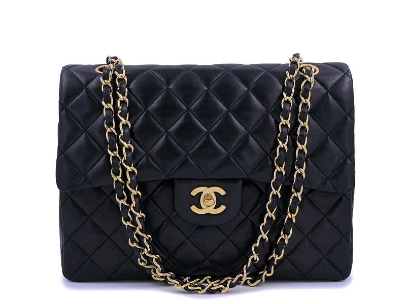 Chanel Vintage Tall Medium Classic Double Flap Bag 24k GHW – Boutique Patina