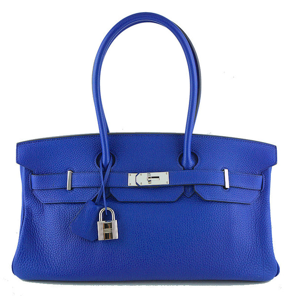 Hermes Birkin JPG Bag Togo 42 Blue