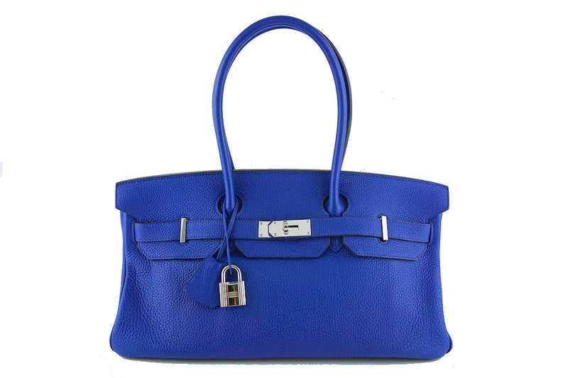 Hermes Shoulder Birkin JPG 2 Bag, Electric Blue 42cm Togo – Boutique Patina
