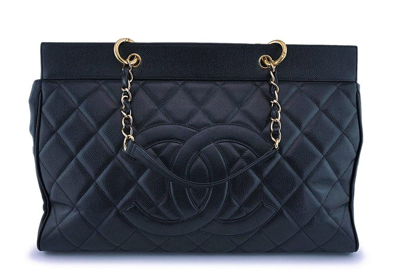 chanel travel tote bag leather