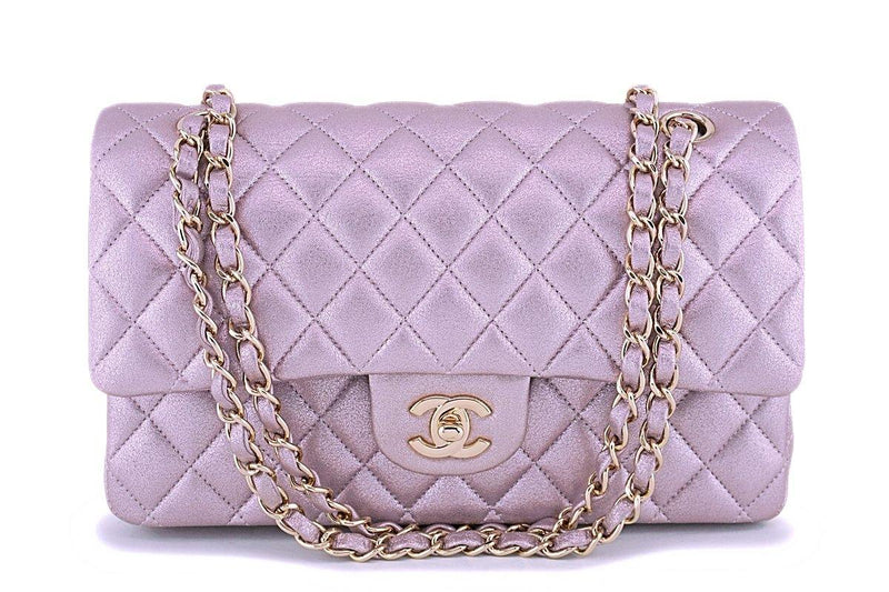 Chanel Pink Quilted Tweed Rectangular Flap Mini Q6BBMB4FP9002