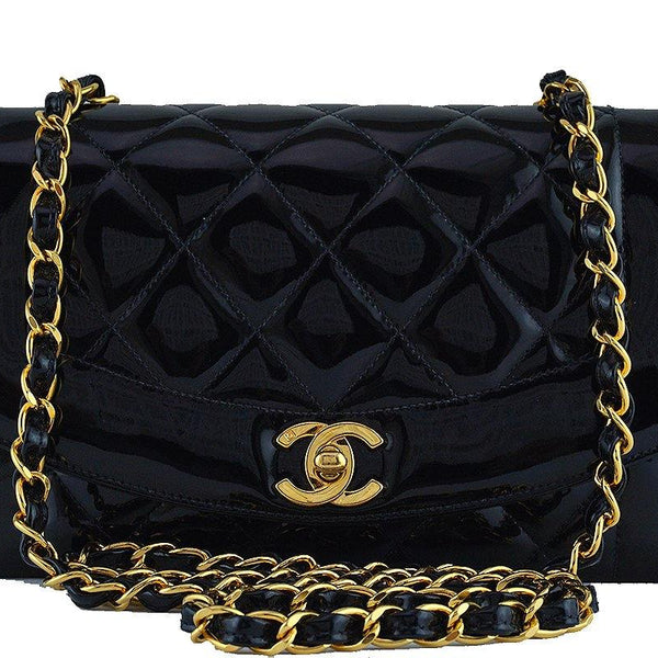 white and black chanel bag new