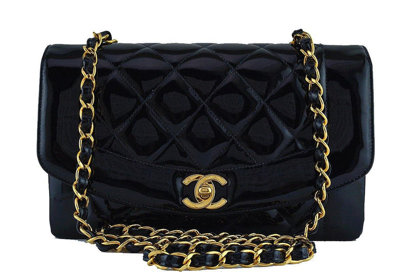 Chanel Diana Bag Vintage Patent Classic Flap – Boutique Patina