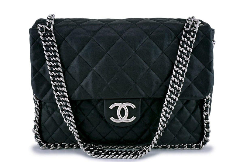 Chanel Chain Around Maxi Flap - Luxe Purses