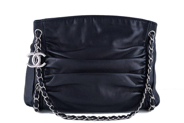 Chanel Black Sharpei Ultimate Soft Hobo Tote Bag - Boutique Patina