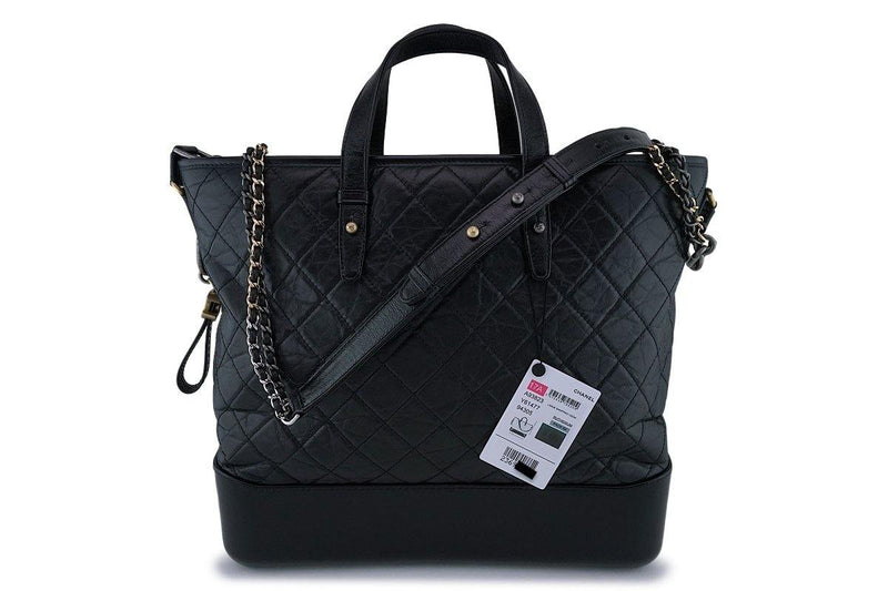 NWT Chanel Black Large Gabrielle Tote Shopper Bag – Boutique Patina