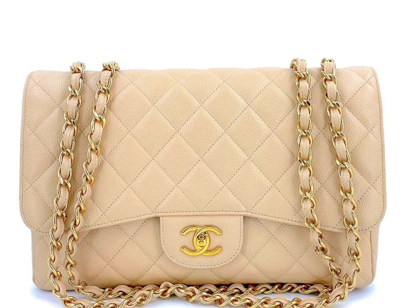 Chanel Classic Flap Bag Beige - Shop on Pinterest