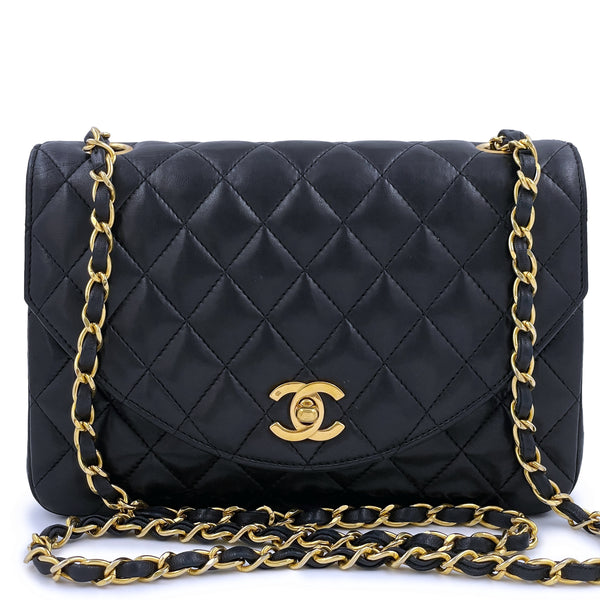 Chanel 1989 Vintage Classic Curved Flap Bag Black 24k GHW – Boutique Patina