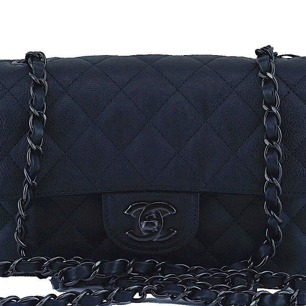 Chanel 2021 So Black Classic Rectangular Mini Flap Bag w/ Tags - Black  Crossbody Bags, Handbags - CHA620837
