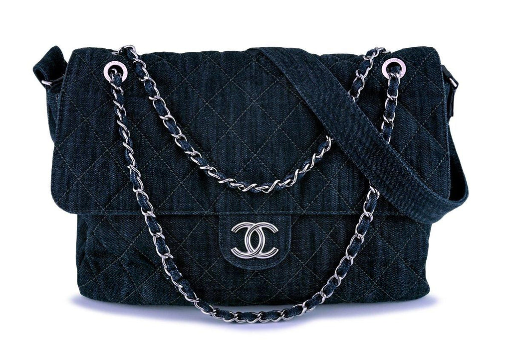 Chanel Denim Classic Single Flap Bag – Turnabout Luxury Resale