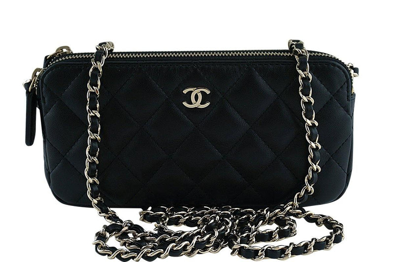 Chanel Black Mini Camera Case Zip Wallet on Chain WOC Bag – Boutique Patina