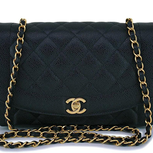 Chanel Vintage Medium Diana Flap Bag 24k GHW Lambskin – Boutique Patina