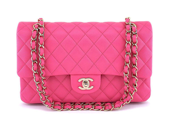 pink chanel mini flap bag