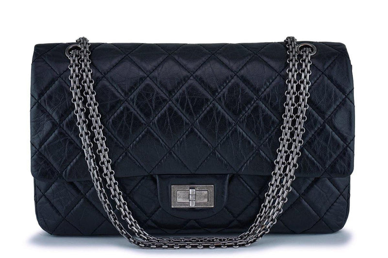 Chanel Red 2.55 Reissue Quilted Classic Jersey 227 Jumbo Flap Bag