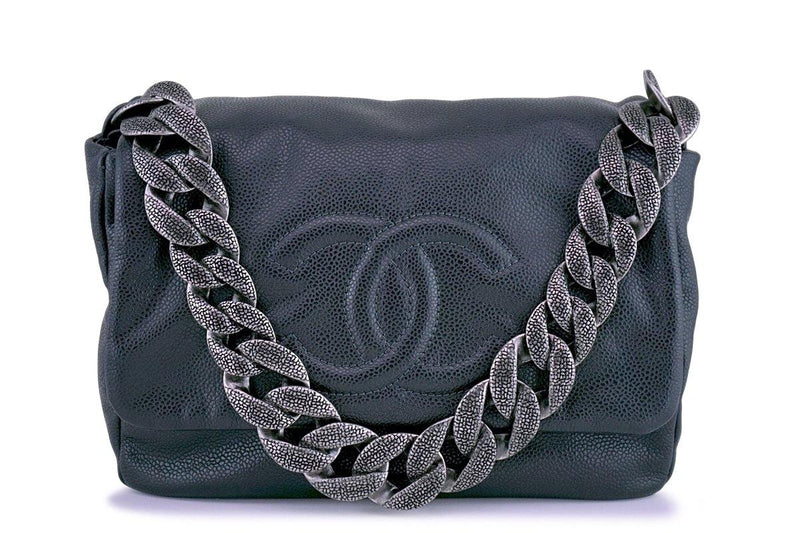 Chanel Gray Caviar 31 Timeless Flap Bag – Boutique Patina