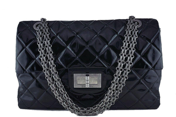 Chanel Black 19in. Black Gigantic Jumbo XXL Reissue Flap Bag - Boutique Patina