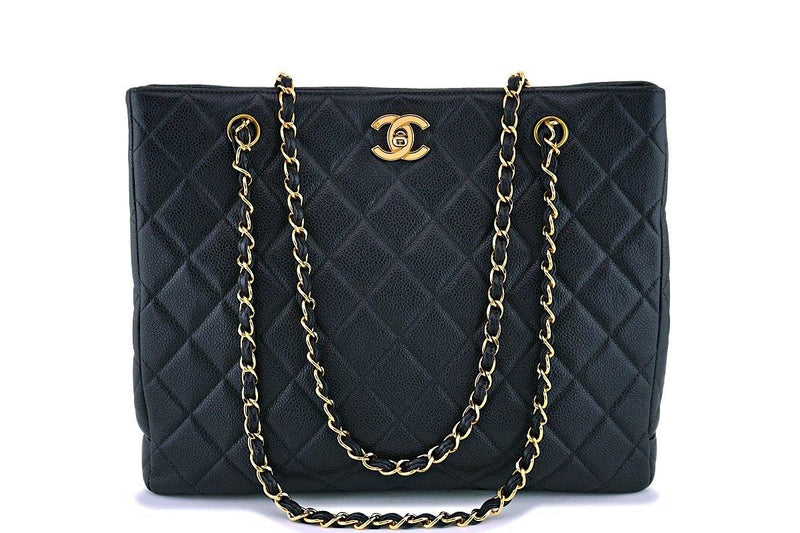 Chanel Vintage Caviar Medium Classic Shopper Tote Bag 24k GHW – Boutique  Patina