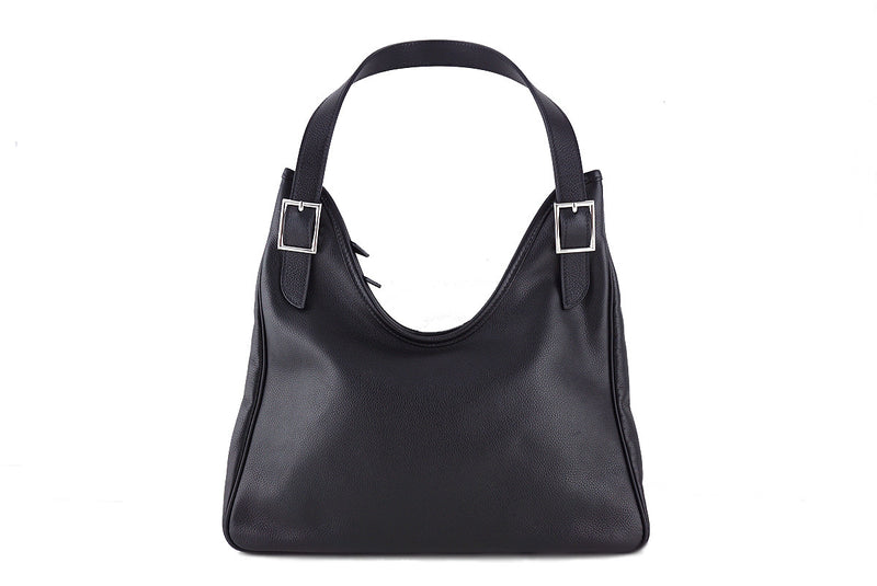 Hermes Black Massai Cut PM Hobo Bag - Boutique Patina