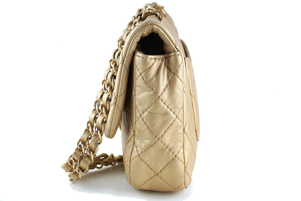 Chanel Rare Pearl Beige Gold Precious Jewel 2.55 Medium Flap Bag - Boutique Patina