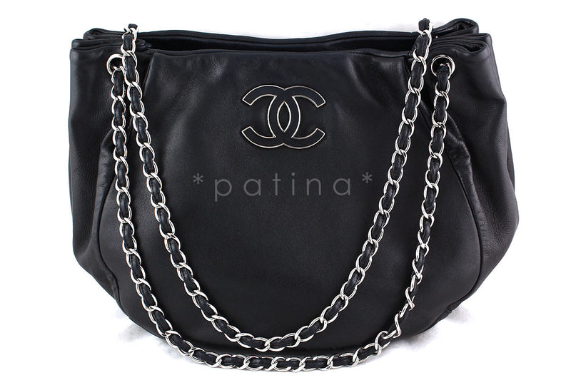 Chanel Pearl Obsession Black Jeweled Flap Bag SHW – Boutique Patina