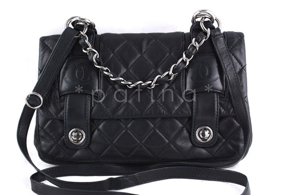 Chanel Black In the Mix Messenger Flap Bag - Boutique Patina