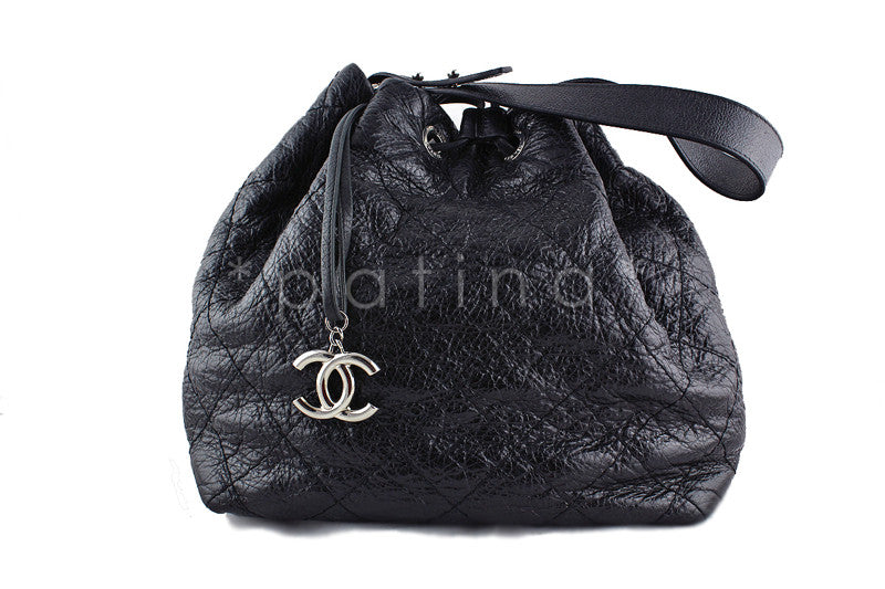 Chanel Black On the Road Large Drawstring Tote Bag – Boutique Patina