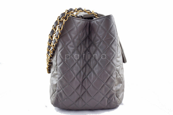 Chanel Reissue Maxi Flap Tote, Taupe Beige Two-Tone Bag - Boutique Patina