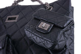 $8,000 Chanel Black Legendary Runway 5 Pocket Reissue Tote Bag - Boutique Patina