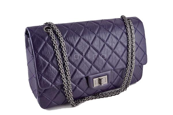 Chanel Purple Reissue 2.55 Classic 226 Flap Bag