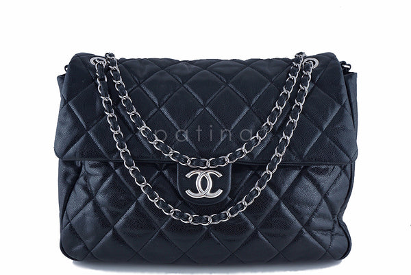 Chanel Convertible CC Round Flap Messenger Quilted Calfskin Small