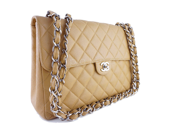 Chanel Caramel Beige Caviar Medium Classic 2.55 Double Flap Bag – Boutique  Patina