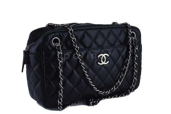 Chanel Black Classic 2.55 Camera Case Bag - Boutique Patina