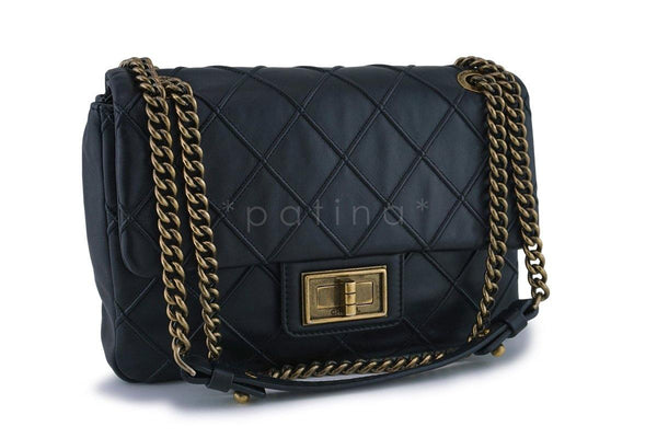 Chanel Black Reissue Classic Cosmos Flap Bag - Boutique Patina