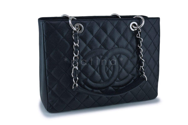 Chanel Beige Clair Caviar Grand Shopper Tote GST Bag GHW – Boutique Patina
