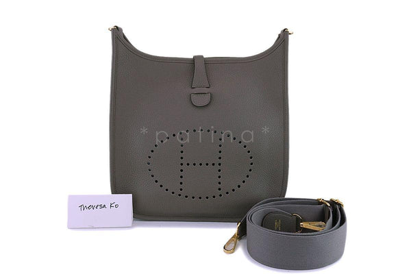 Hermes Black Ardennes 30cm Birkin Tote Bag 24k GHW – Boutique Patina