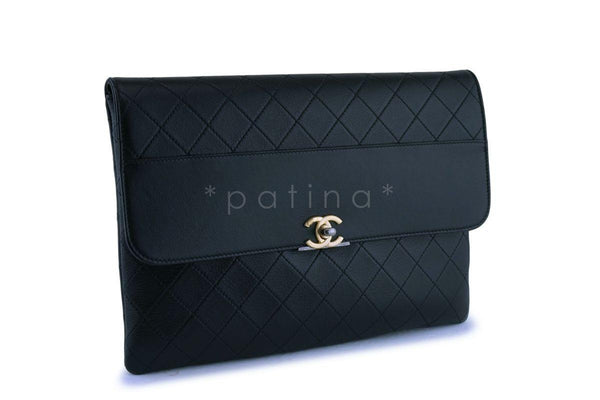 NIB Chanel Timeless O Case Classic Timeless Clutch Bag - Boutique Patina