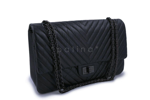 Chanel So Black Mini Reissue 2.55 Camera Case Crossbody Bag – Boutique  Patina