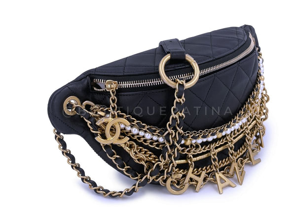 Limited Chanel All About Chains Waist Bag Fanny Pack 19A - Boutique Patina