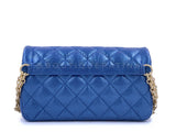NIB 19A Chanel Reissue Waist Bag Fanny Pack Iridescent Sapphire Blue - Boutique Patina