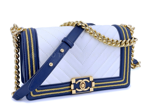 12P Chanel Pearl Beige-White Caviar Medium Classic Double Flap Bag GHW –  Boutique Patina