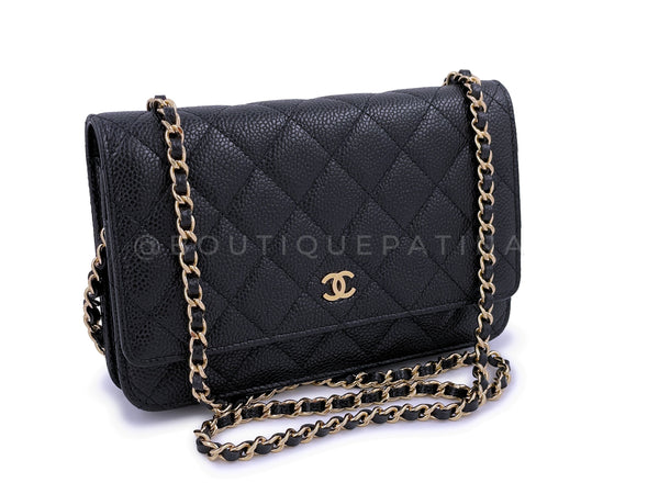 Chanel Quilted CC Filigree Vanity Clutch