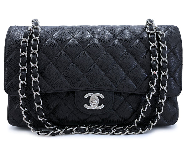 Chanel 18S Dark Beige Caviar Quilted Classic Flap Jumbo LGHW