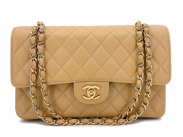 gold chanel wallet on chain black