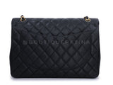 Chanel Black Caviar Maxi Classic Double Flap Bag GHW - Boutique Patina