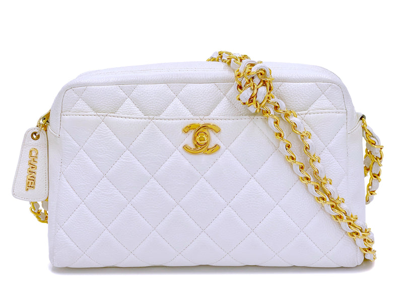 CHANEL, Bags, New Authentic Chanel Caviar Camera Bag With Chain