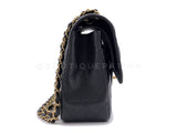 Chanel Black Jumbo Classic Flap Bag Caviar Double GHW