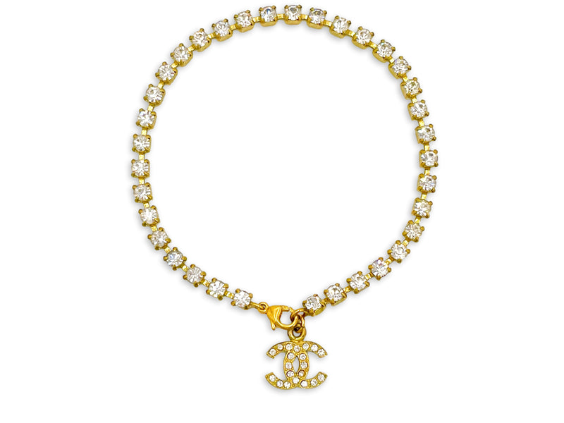 Glitter belt Chanel Gold size 80 cm in Glitter - 29523797