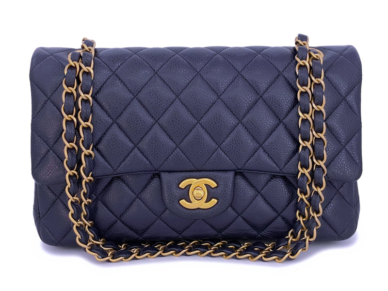 chanel flap gold