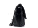 Chanel Black 2.55 Reissue Classic Double Flap Bag RHW 225