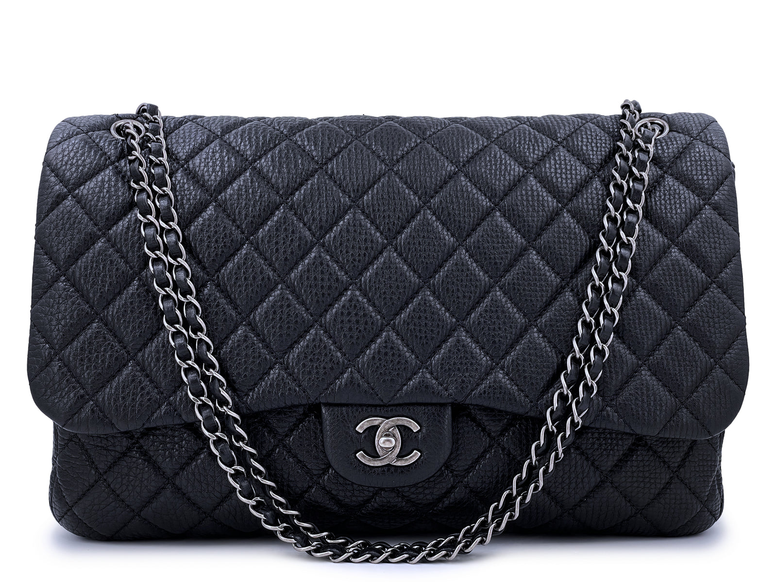 Chanel Airlines Flap Bag Black XL Travel Giant RHW – Boutique Patina